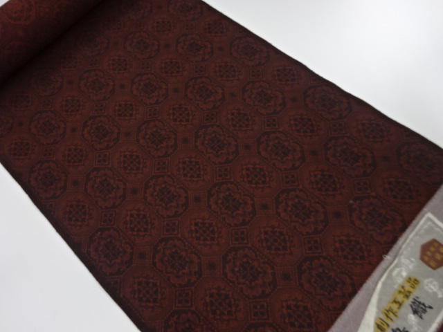 JAPANESE KIMONO / ANTIQUE BOLT FOR KIMONO / SILK / TSUMUGI